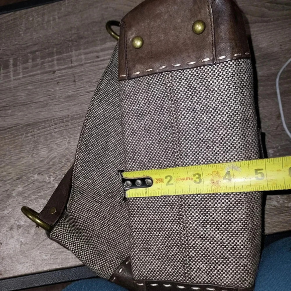 bcbgmaxazria Leather and tweed shoulder bag - Picture 15 of 16